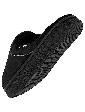 Chaussons mules semelle bloup confort femme Isotoner