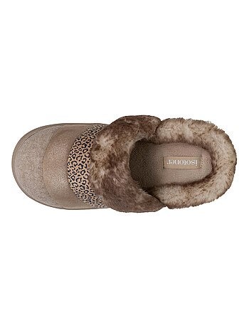 Chaussons mules semelle bloup extra confort femme Isotoner