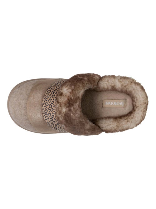 Chaussons mules semelle bloup extra confort femme Isotoner - Kiabi