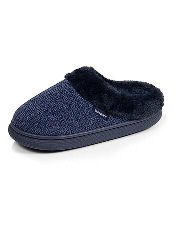 Chaussons mules semelle bloup extra confort femme Isotoner