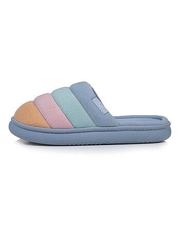 Chaussons mules semelle bloup extra confort femme Isotoner