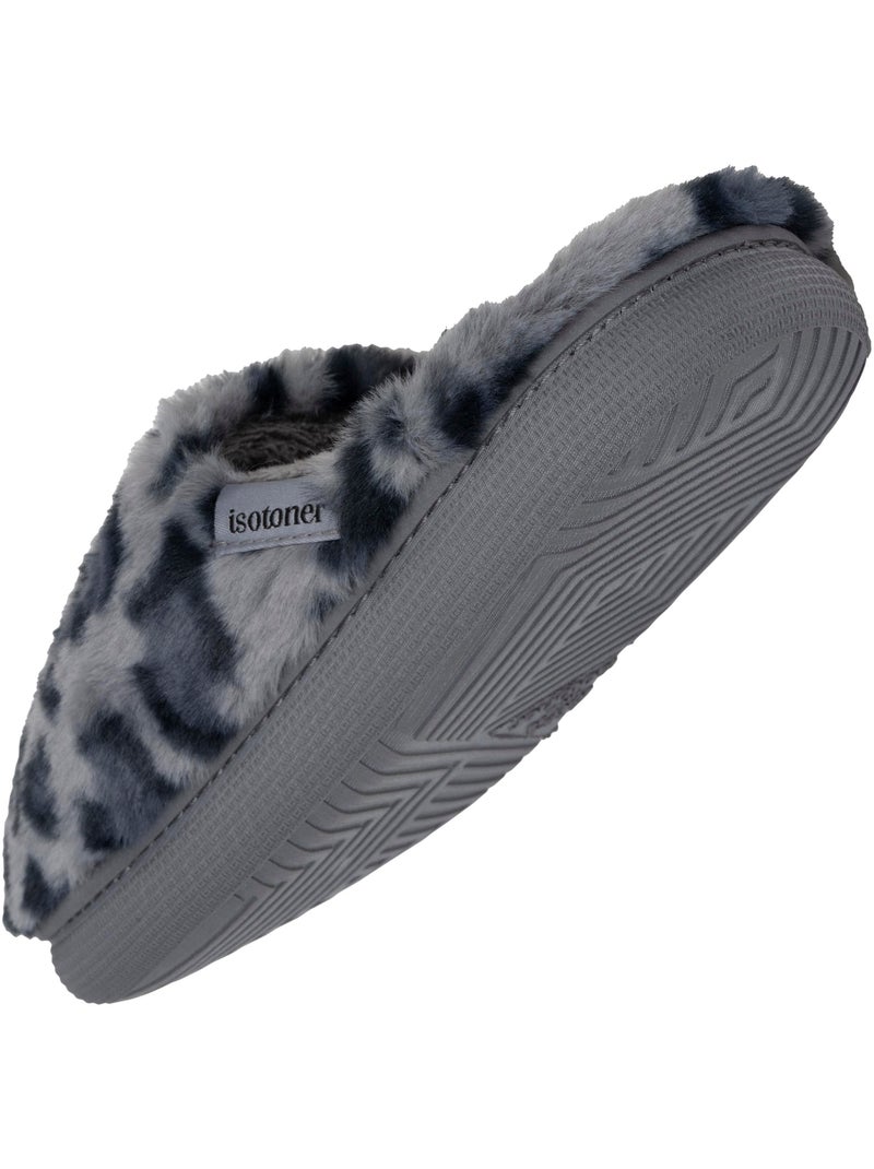 Chaussons mules semelle bloup extra confort femme Isotoner Gris - Kiabi