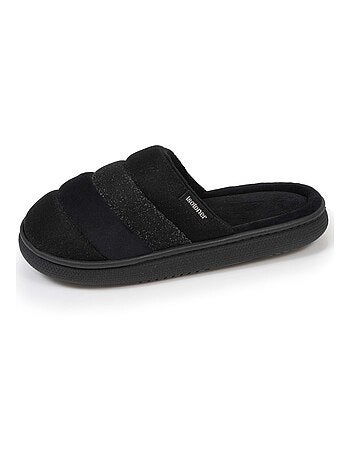 Chaussons mules semelle bloup extra confort femme Isotoner