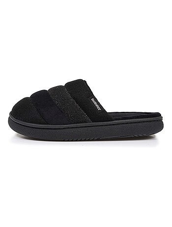 Chaussons mules semelle bloup extra confort femme Isotoner