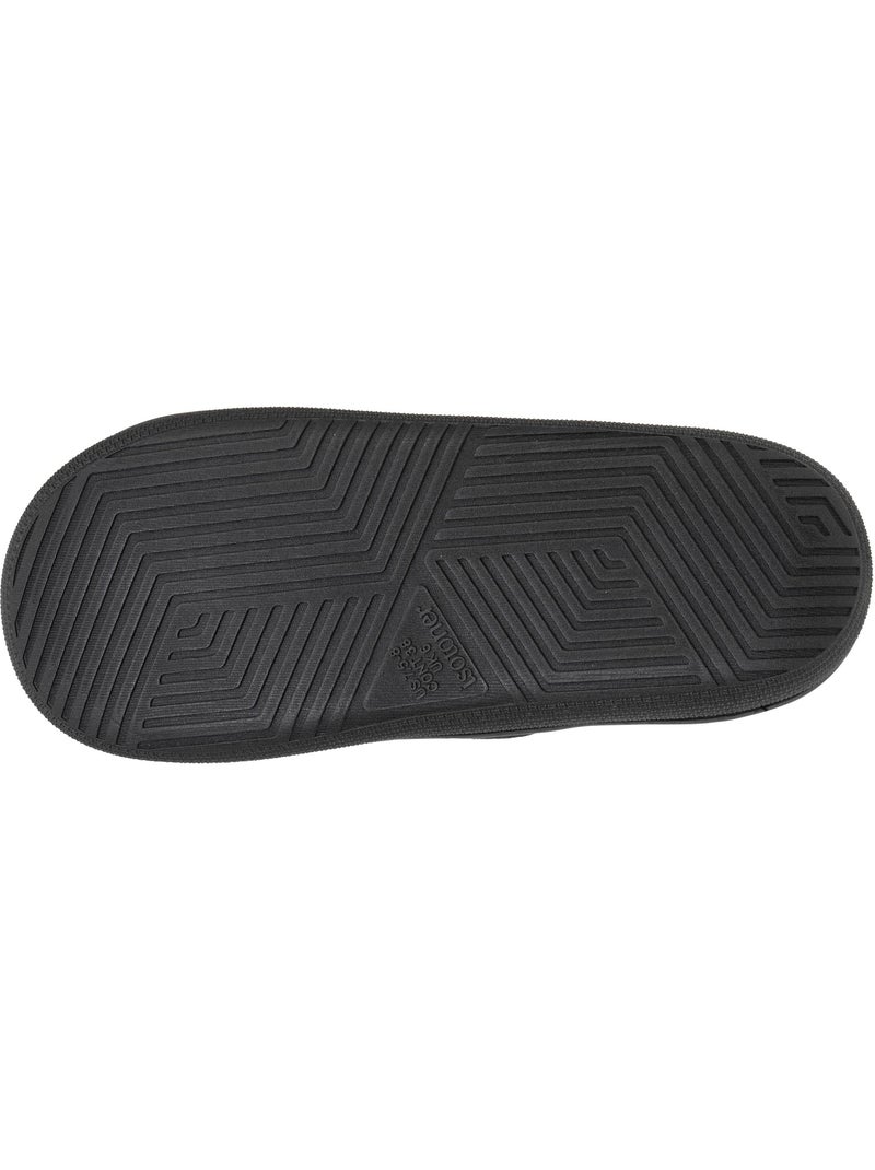Chaussons mules semelle bloup extra confort femme Noir - Kiabi
