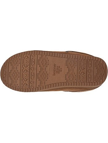 Chaussons mules semelle plateforme 3,5 cm femme