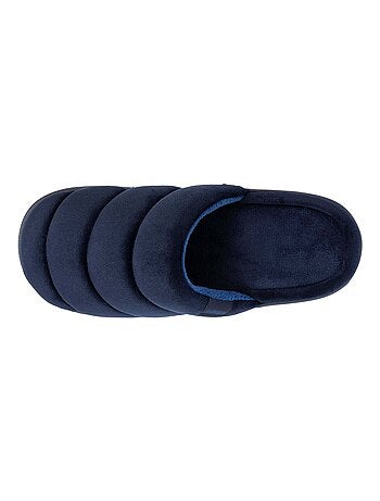 Chaussons mules semelle ultra moelleuse homme Isotoner