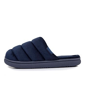 Chaussons mules semelle ultra moelleuse homme Isotoner