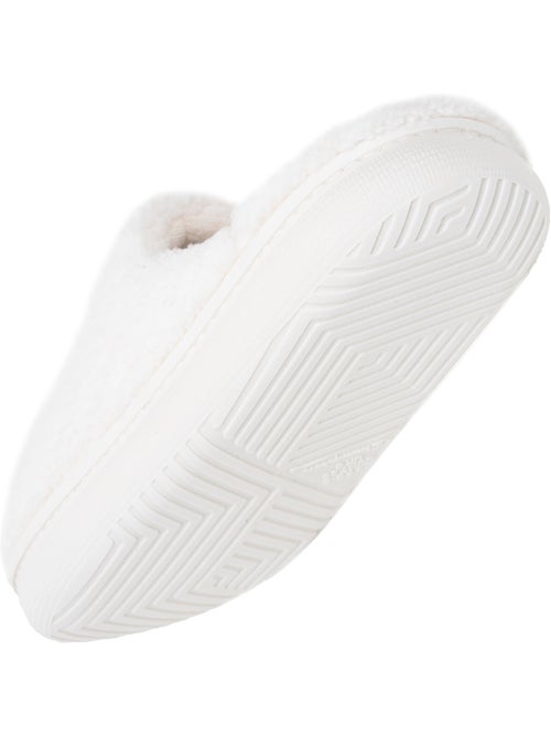 Chaussons mules sherpa stylé et chaud confort douillets femme Champion - Kiabi Chaussons mules sherpa stylé et chaud confort douillets femme Champion - Kiabi