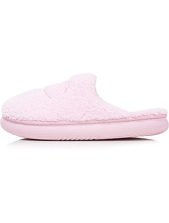 Chaussons mules sherpa stylé et chaud confort douillets femme champion