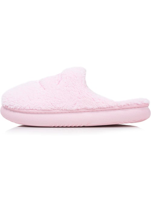 Chaussons mules sherpa stylé et chaud confort douillets femme Champion - Kiabi Chaussons mules sherpa stylé et chaud confort douillets femme Champion - Kiabi