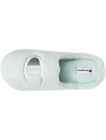 Chaussons mules sherpa stylé et chaud confort douillets femme champion