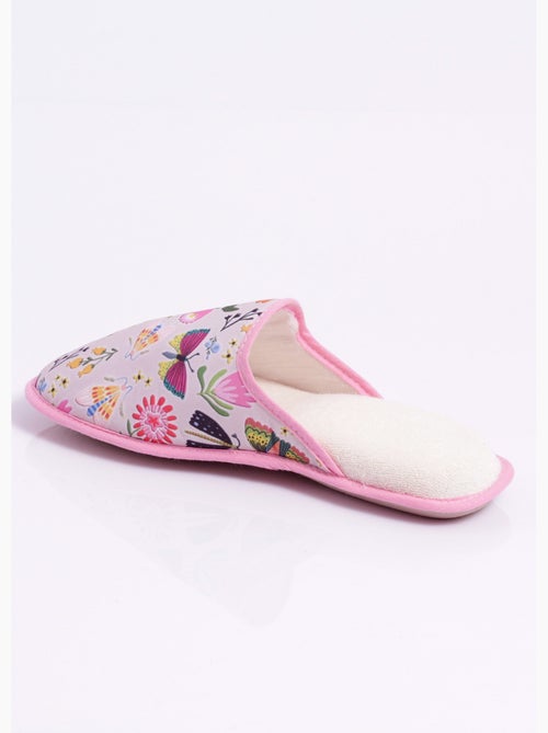 Chaussons mules souples largeur confort - Afibel - Kiabi