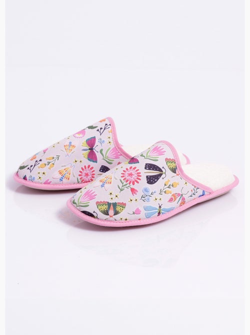 Chaussons mules souples largeur confort - Afibel - Kiabi