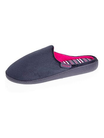 Chaussons mules soutien de la voûte plantaire femme Isotoner