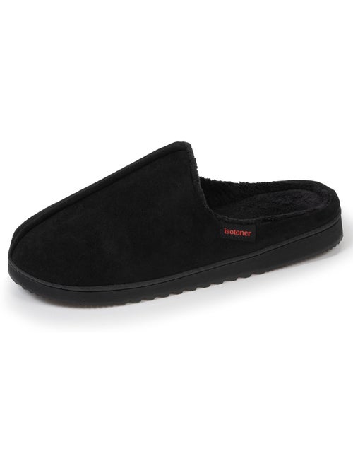 Chaussons mules suédine, confortables homme isotoner - Kiabi