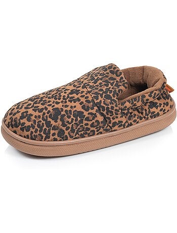 Chaussons mules suédine semelle bloup extra confort femme isotoner