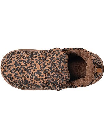 Chaussons mules suédine semelle bloup extra confort femme isotoner
