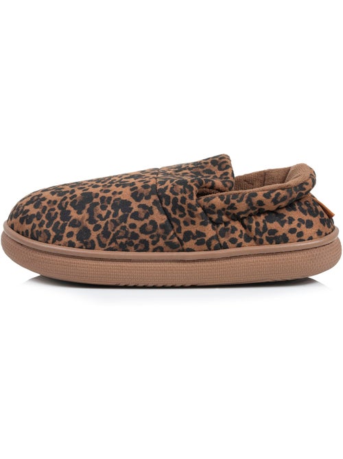 Chaussons mules suédine semelle bloup extra confort femme isotoner - Kiabi