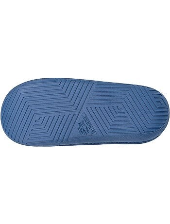 Chaussons mules suédine semelle bloup extra confort garçon isotoner