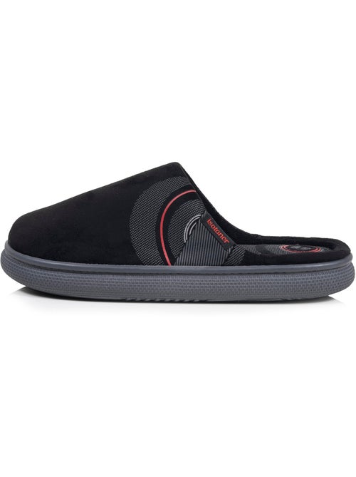 Chaussons mules suédine semelle bloup extra confort homme isotoner - Kiabi