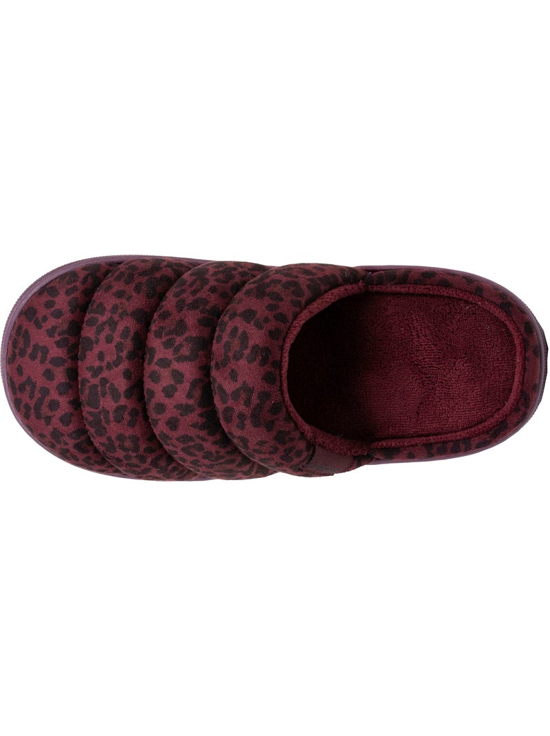 Chaussons mules suédine semelle bloup xtra confort femme Bordeaux - Kiabi