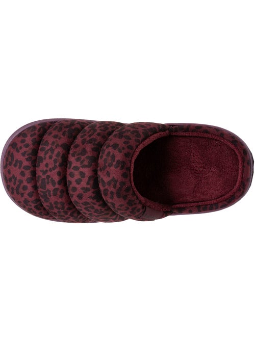 Chaussons mules suédine semelle bloup XTRA Confort femme Isotoner - Kiabi