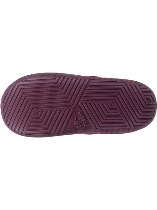 Chaussons mules suédine semelle bloup XTRA Confort femme Isotoner - Kiabi