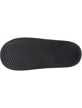 Chaussons mules suédine, semelle bloup xtra confort homme Isotoner