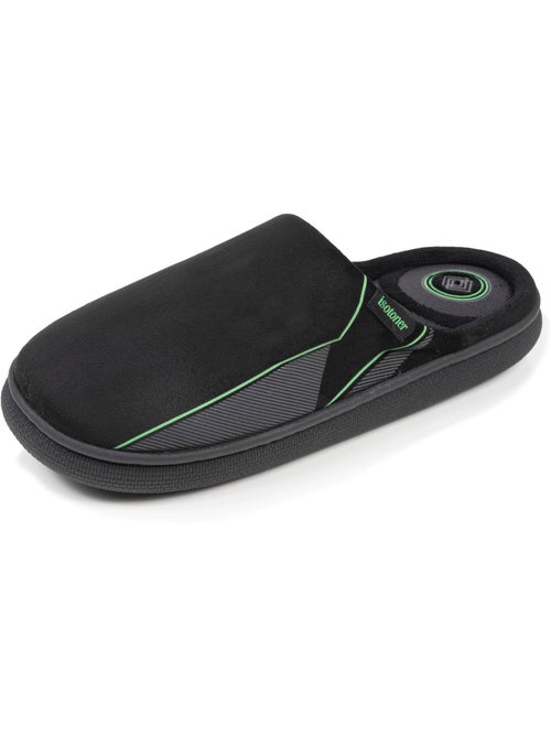 Chaussons mules suédine, semelle bloup XTRA confort homme Isotoner - Kiabi