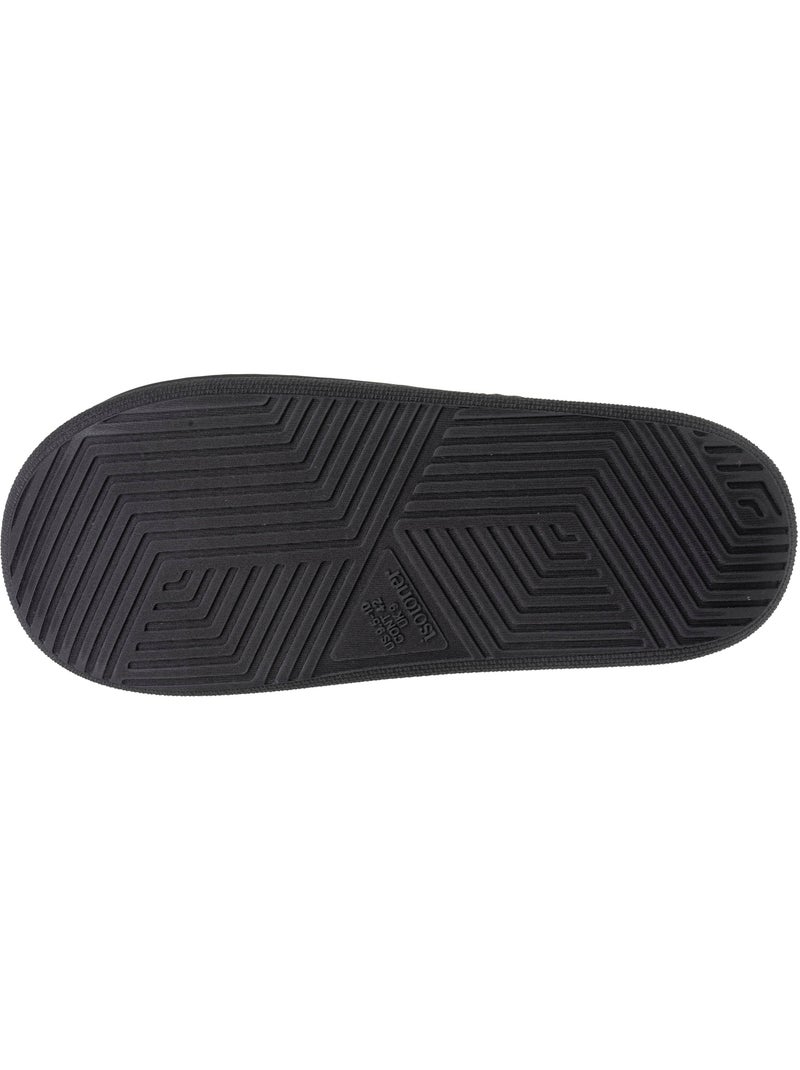 Chaussons mules suédine, semelle bloup XTRA confort homme Isotoner Noir - Kiabi