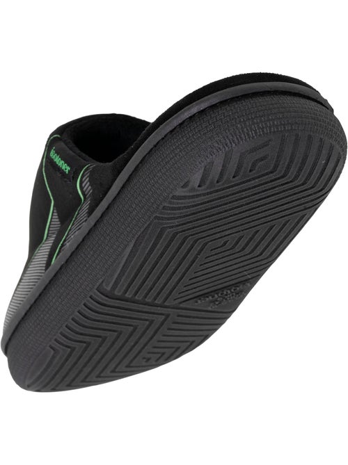 Chaussons mules suédine, semelle bloup XTRA confort homme Isotoner - Kiabi