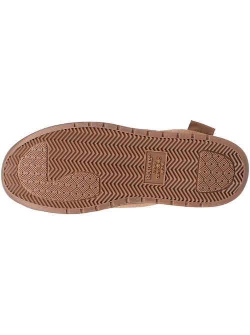 Chaussons mules suédine, semelle sport légère et homme Isotoner - Kiabi