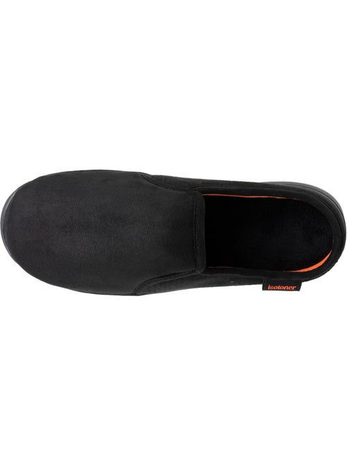 Chaussons mules suédine, semelle sport légère et homme Isotoner - Kiabi