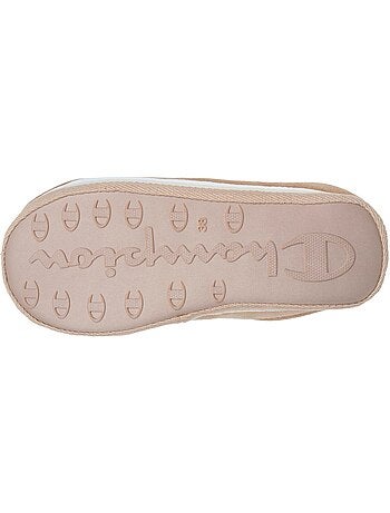 Chaussons mules jersey côtelé ultra confort moelleux femme