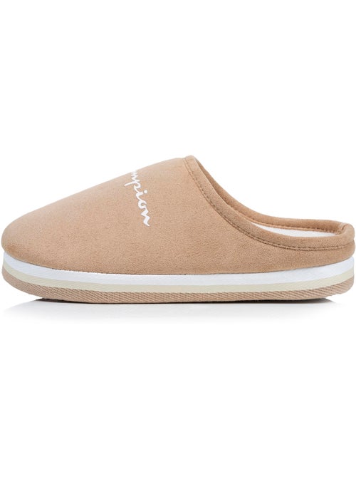 Chaussons mules suédine ultra confort moelleux souple et femme champion - Kiabi