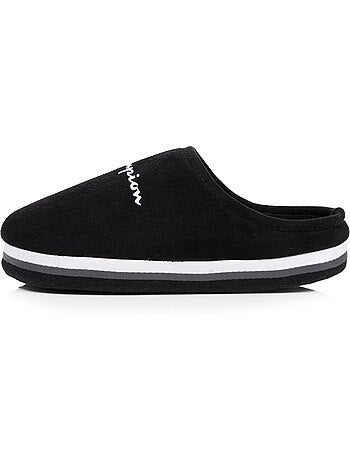 Chaussons mules jersey côtelé ultra confort moelleux femme champion
