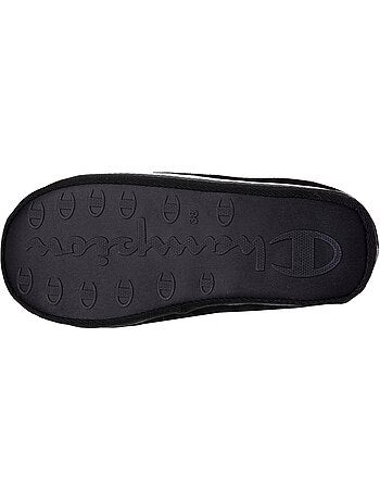 Chaussons mules jersey côtelé ultra confort moelleux femme champion