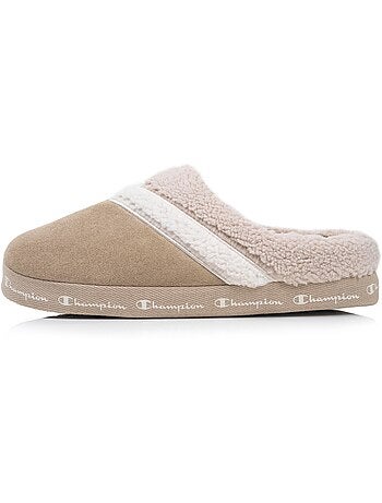 Chaussons mules suédine ultra confort moelleux souple et homme Champion