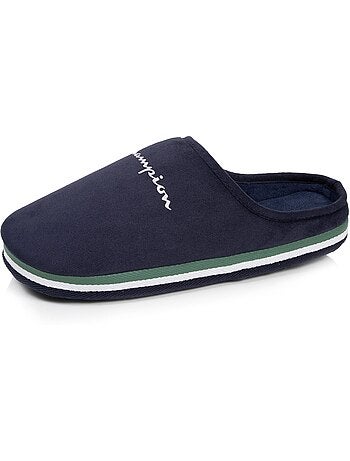 Chaussons mules suédine ultra confort moelleux souple et homme champion