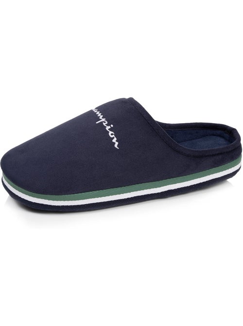 Chaussons mules suédine ultra confort moelleux souple et homme champion - Kiabi Chaussons mules suédine ultra confort moelleux souple et homme champion - Kiabi