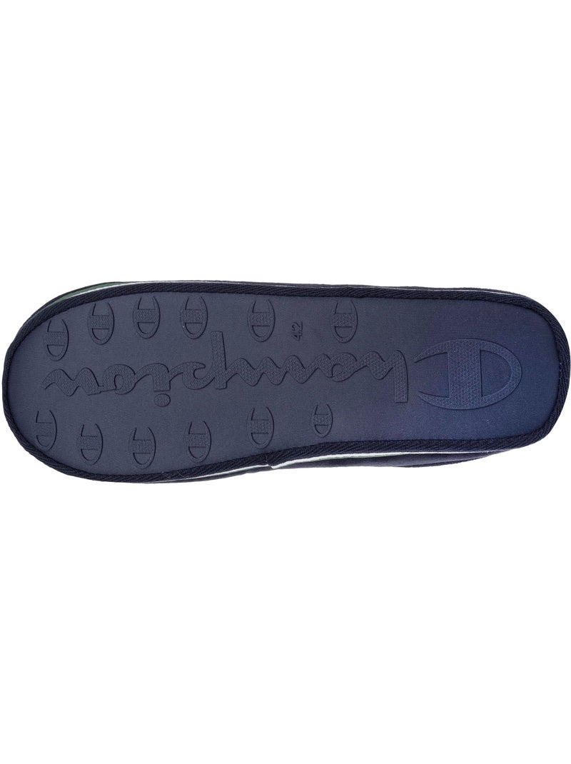 Chaussons mules suédine ultra confort moelleux souple et homme champion Bleu marine - Kiabi