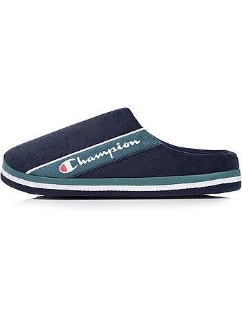 Chaussons mules suédine ultra confort moelleux souple et homme champion