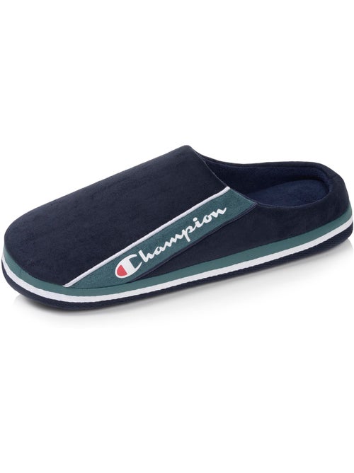 Chaussons mules suédine ultra confort moelleux souple et homme champion - Kiabi