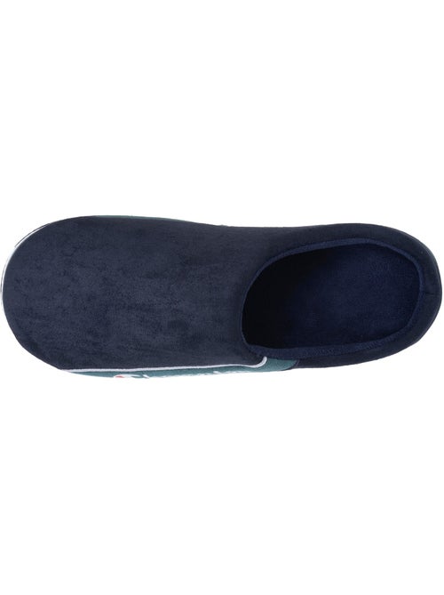 Chaussons mules suédine ultra confort moelleux souple et homme champion - Kiabi