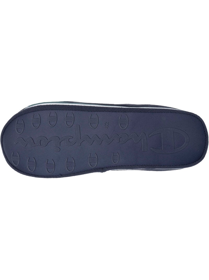 Chaussons mules suédine ultra confort moelleux souple et homme champion Bleu Vert - Kiabi