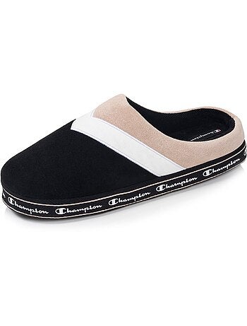 Chaussons mules suédine ultra confort moelleux souple et homme Champion