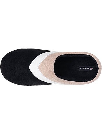 Chaussons mules suédine ultra confort moelleux souple et homme Champion