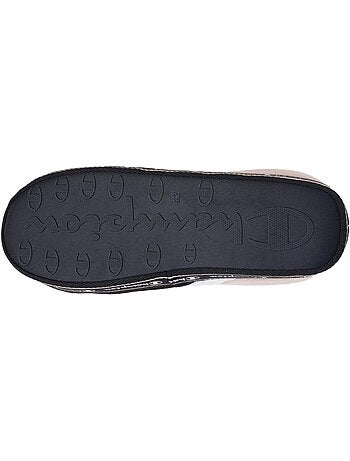 Chaussons mules suédine ultra confort moelleux souple et homme Champion