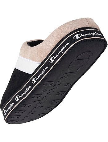 Chaussons mules suédine ultra confort moelleux souple et homme Champion